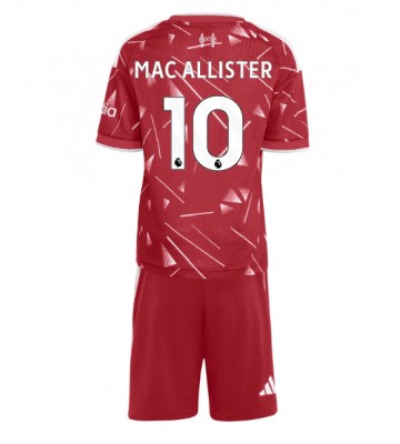 Liverpool Alexis Mac Allister #10 Hemmaställ Barn 2026-27 Kortärmad (+ Korta byxor)